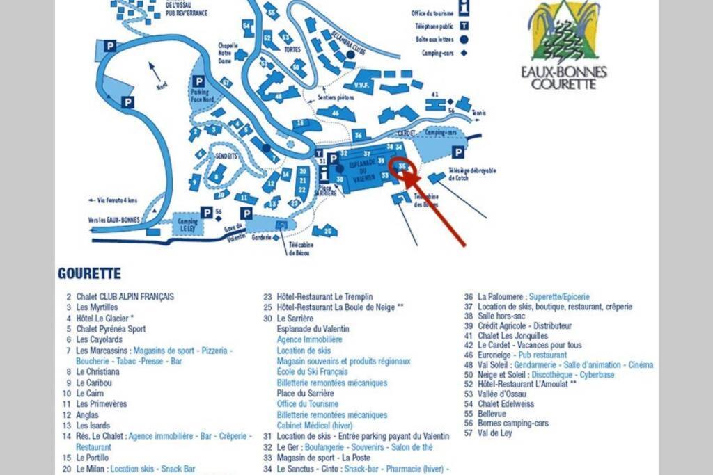Le Skidoux 2*, Au Pied Des Pistes, Vue Montagne Gourette Εξωτερικό φωτογραφία